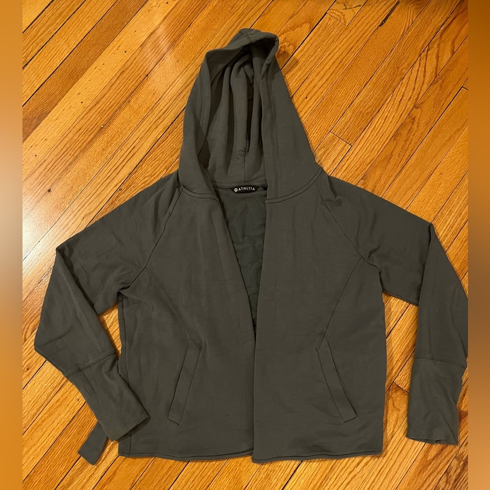 Athleta hooded cardigan